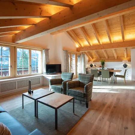 Exklusive Dachwohnung Mit Herrlicher Aussicht * Klosters